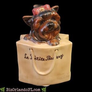 VINTAGE Big Sky Yorkshire Terrier Self-Standing Figurine HTF